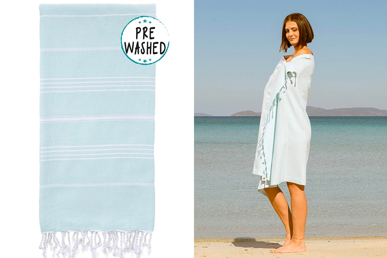 beach towel dress girl