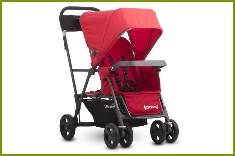 compact stroller for twins