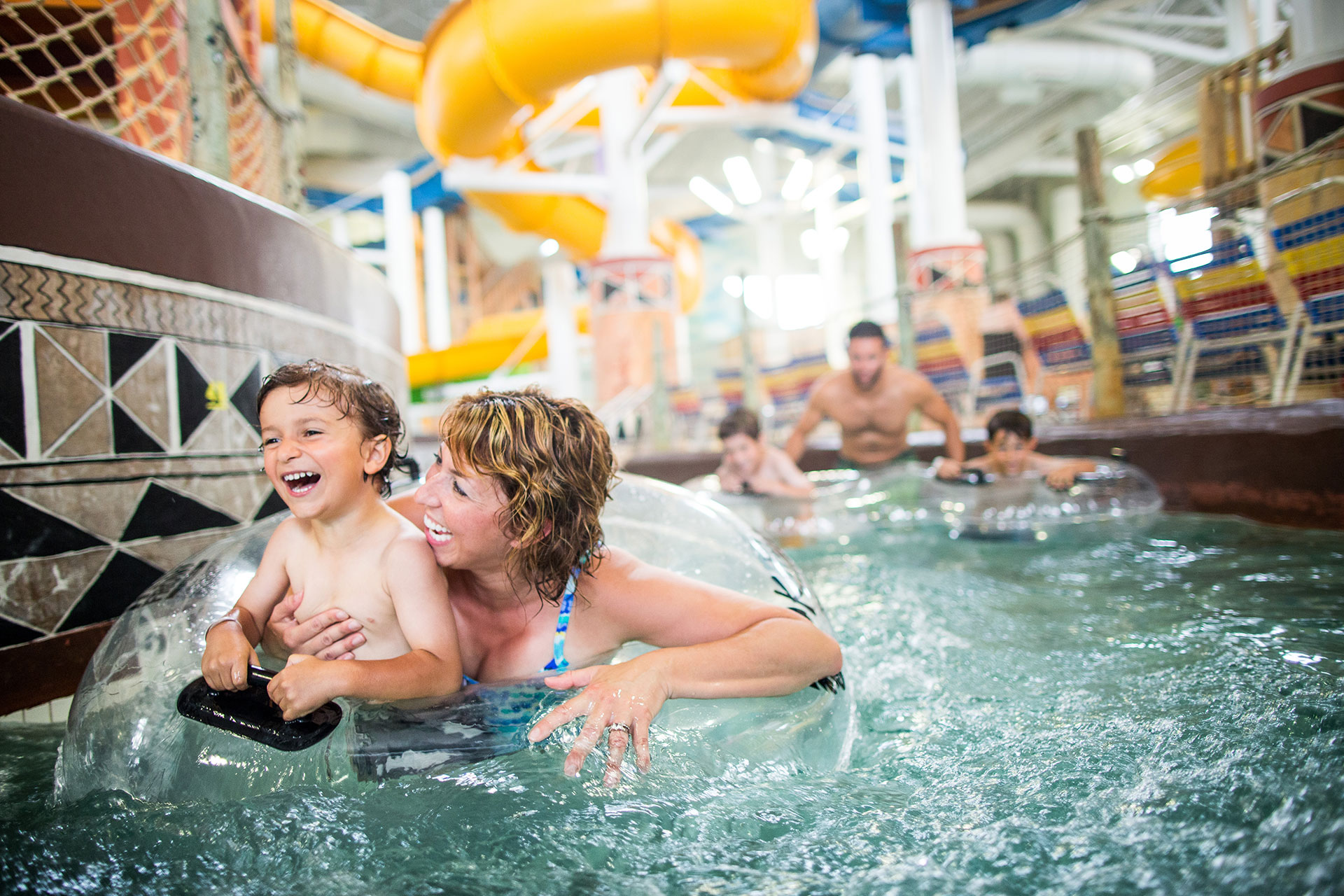Indoor Water Park at Kalahari Resorts and Conventions in Wisconsin Dells