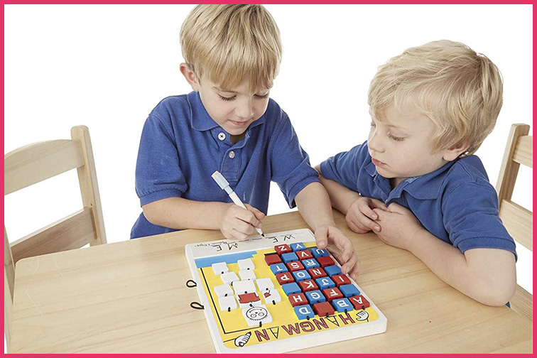 Melissa & Doug Flip to Win Hangman; Courtesy Amazon