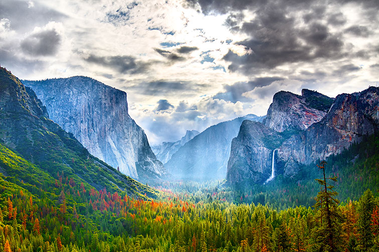 Yosemite National Park in California 