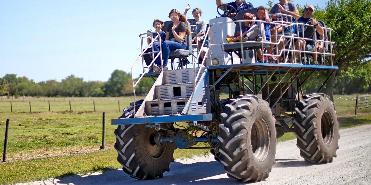 Swamp Buggy at Westgate River Ranch; Courtesy of Westgate River Ranch