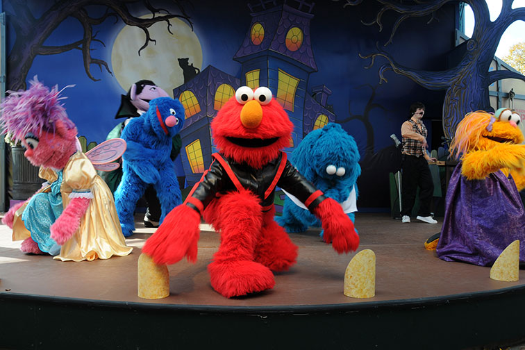 The Count's Halloween Spooktacular at Sesame Place in Langhorne, PA