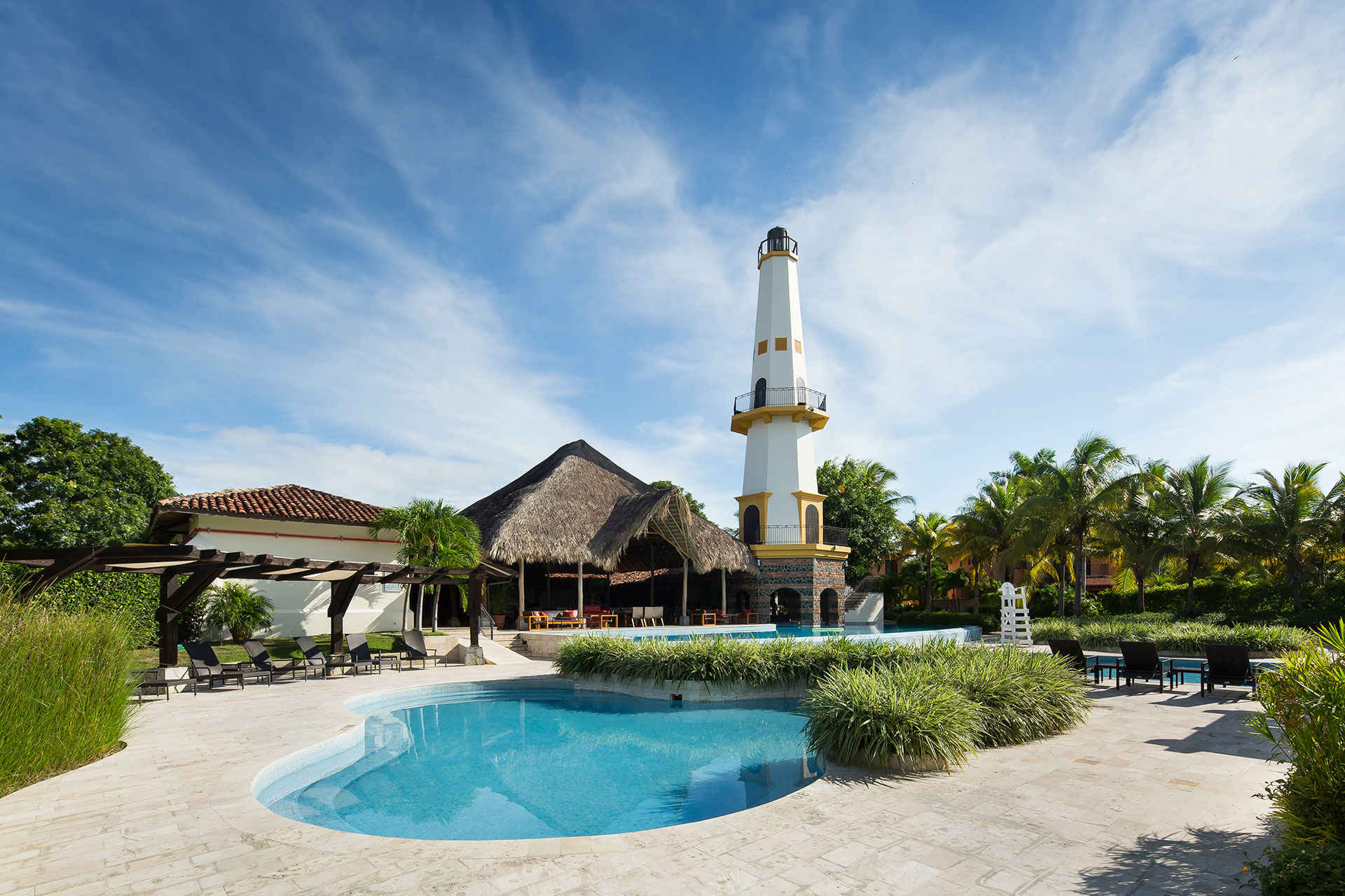  Buenaventura Golf and Beach Resort Pool with lighthouse feature