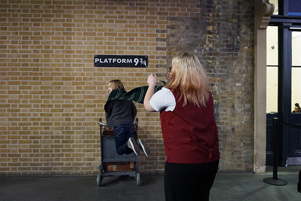 Harry Potter Platform 9/34 in London