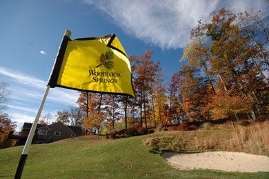 The golf course at Woodloch Pines in the Poconos.