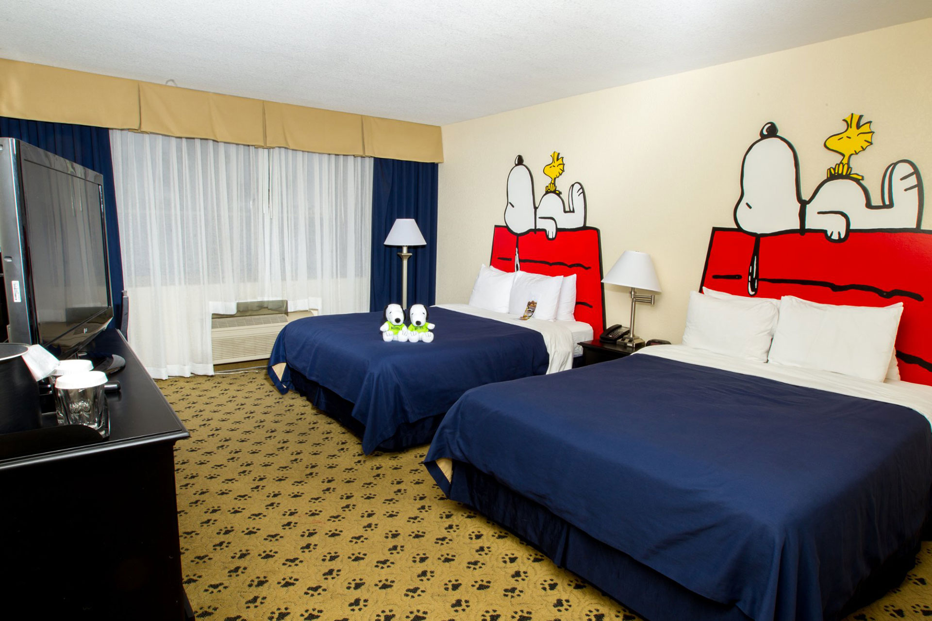 Camp Snoopy Rooms at Knott's Berry Farm Hotel; Courtesy of Knott's Berry Farm Hotel