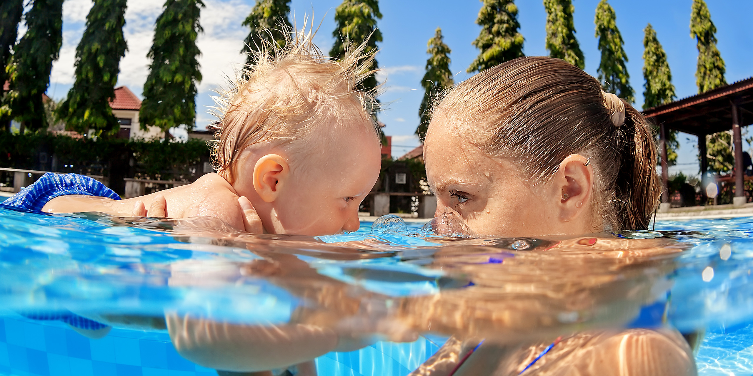 baby swimming pool; Courtesy of Tropical studio/Shutterstock.com