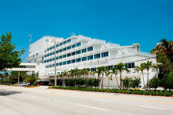B Ocean Resort in Fort Lauderdale, courtesy of B Ocean Resort; Courtesy of The Maritime Hotel B Ocean Resort in Fort Lauderdale.