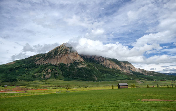 Crested Butte, Colorado in the summertime.