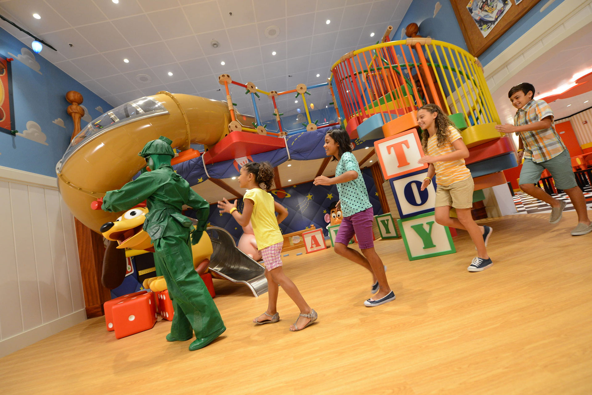 Andy's Toy Room at Kids' Club on Disney Cruise Line; Courtesy of Disney