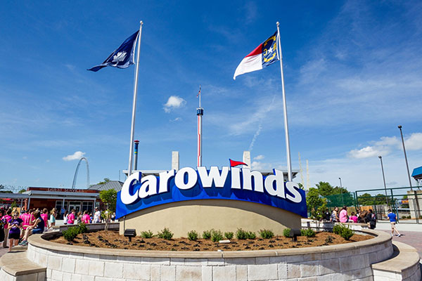 Carowinds in Charlotte, North Carolina.