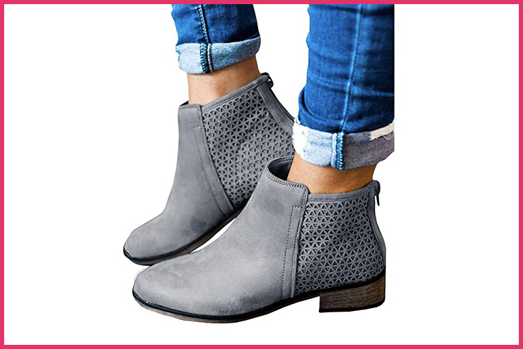 Fashare Women's Ankle Boots; Courtesy of Amazon
