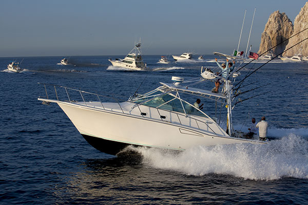 Sport fishing in Cabo, Mexico.