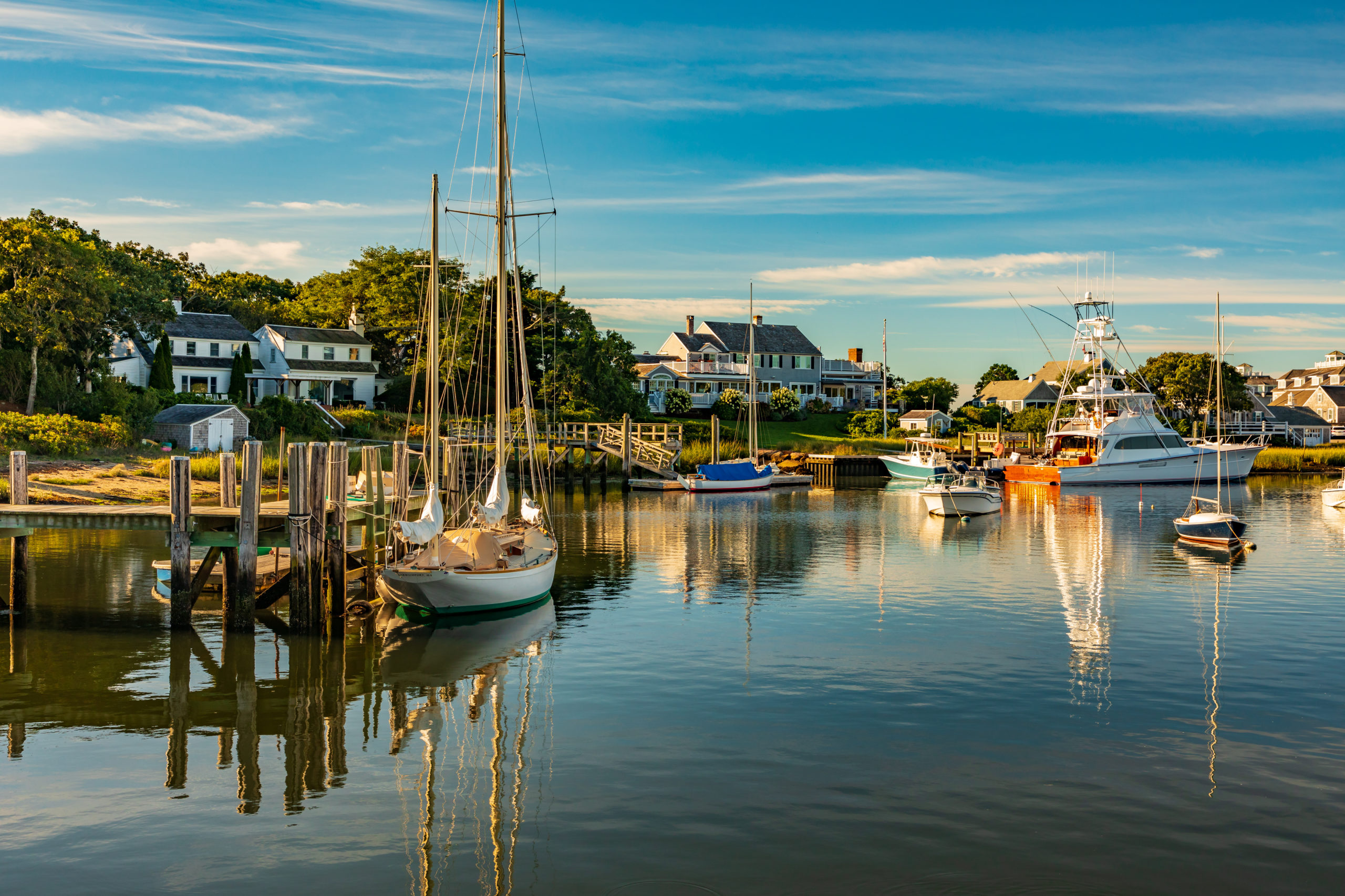 Wychmere Harbor, Harwich, Cape Cod, Massachusetts