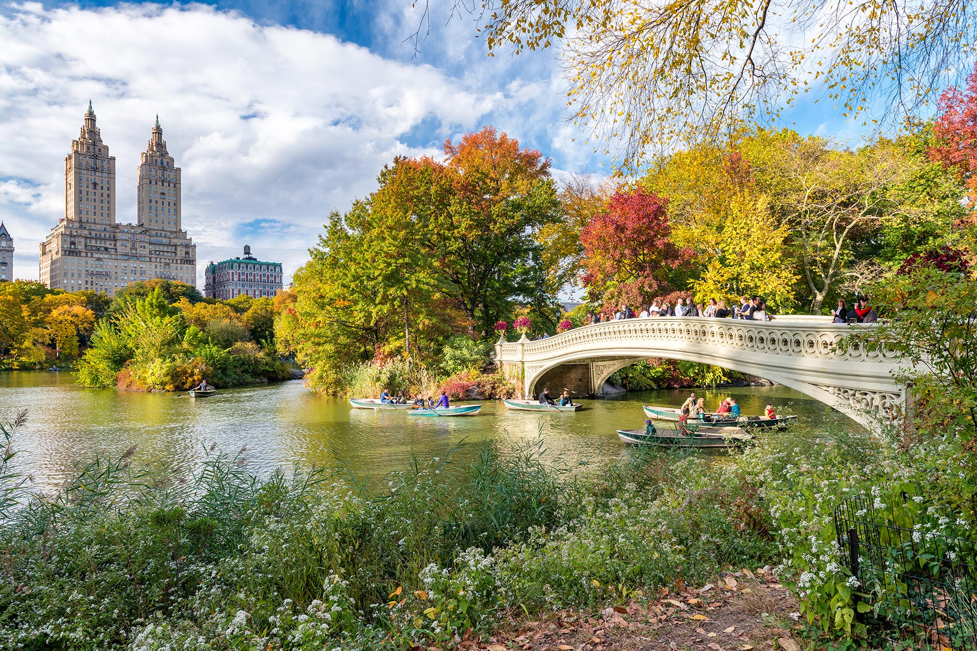 Central Park in the Fall; Courtesy of GagliardiImages/Shutterstock.com