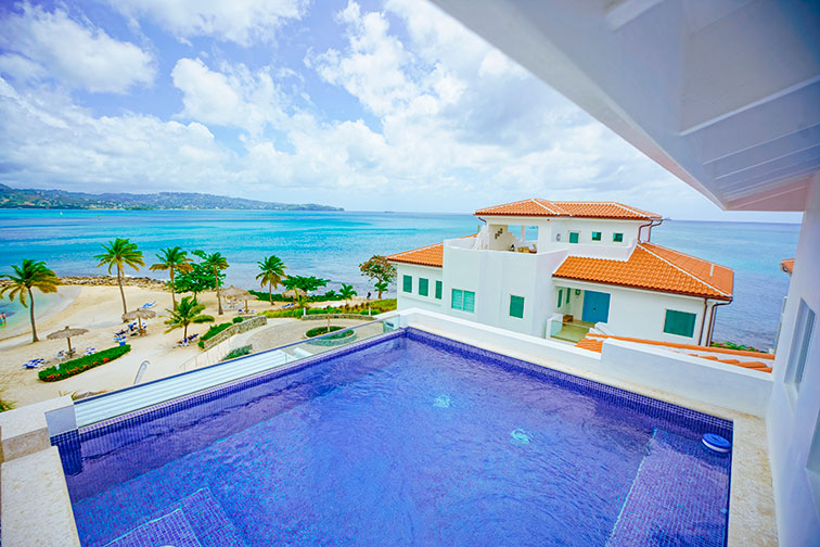 Suite With Private Pool at Windjammer Landing in St. Lucia