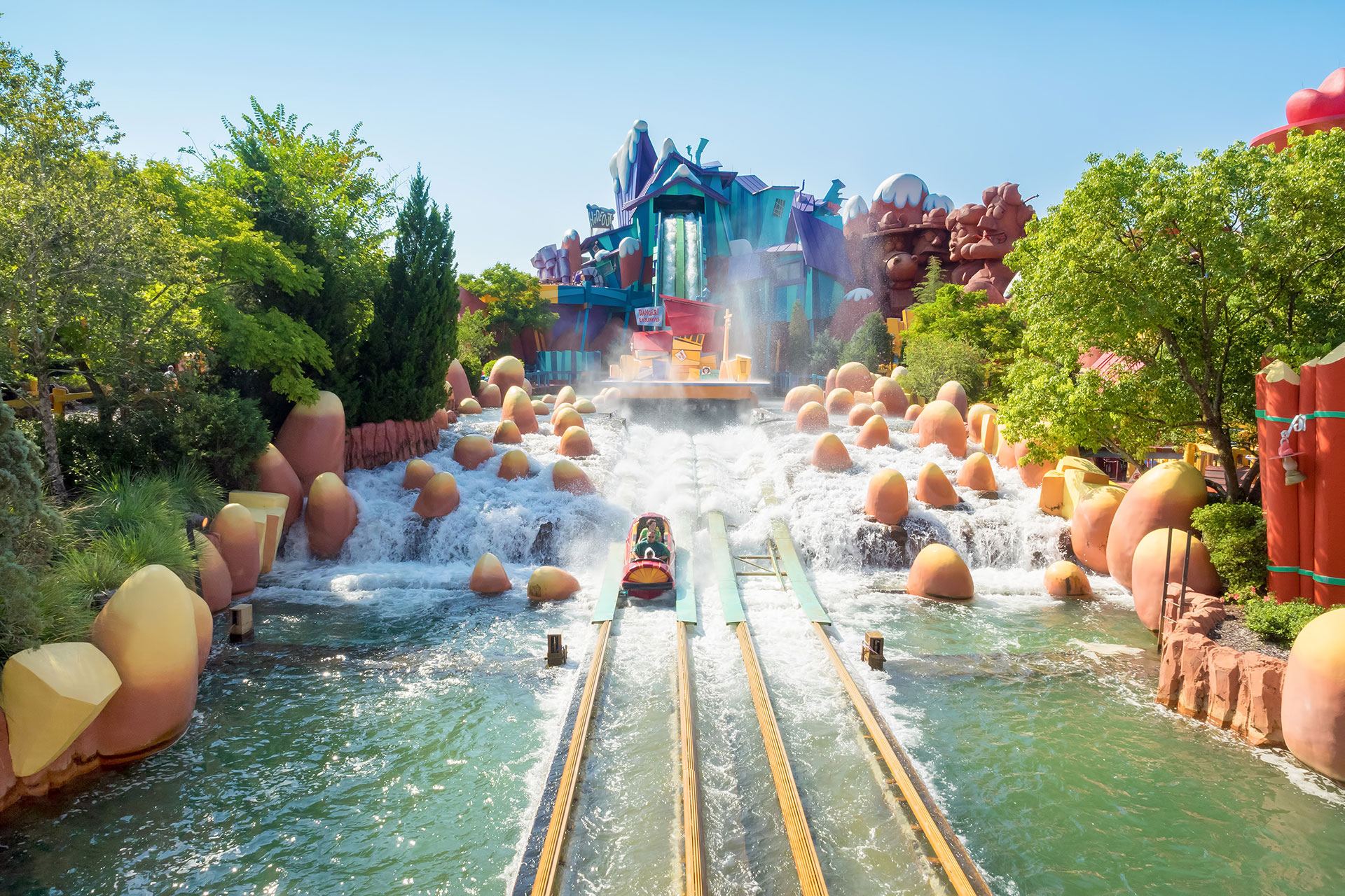 Dudley Do-Right Ripsaw Falls at Universal Orlando Resort