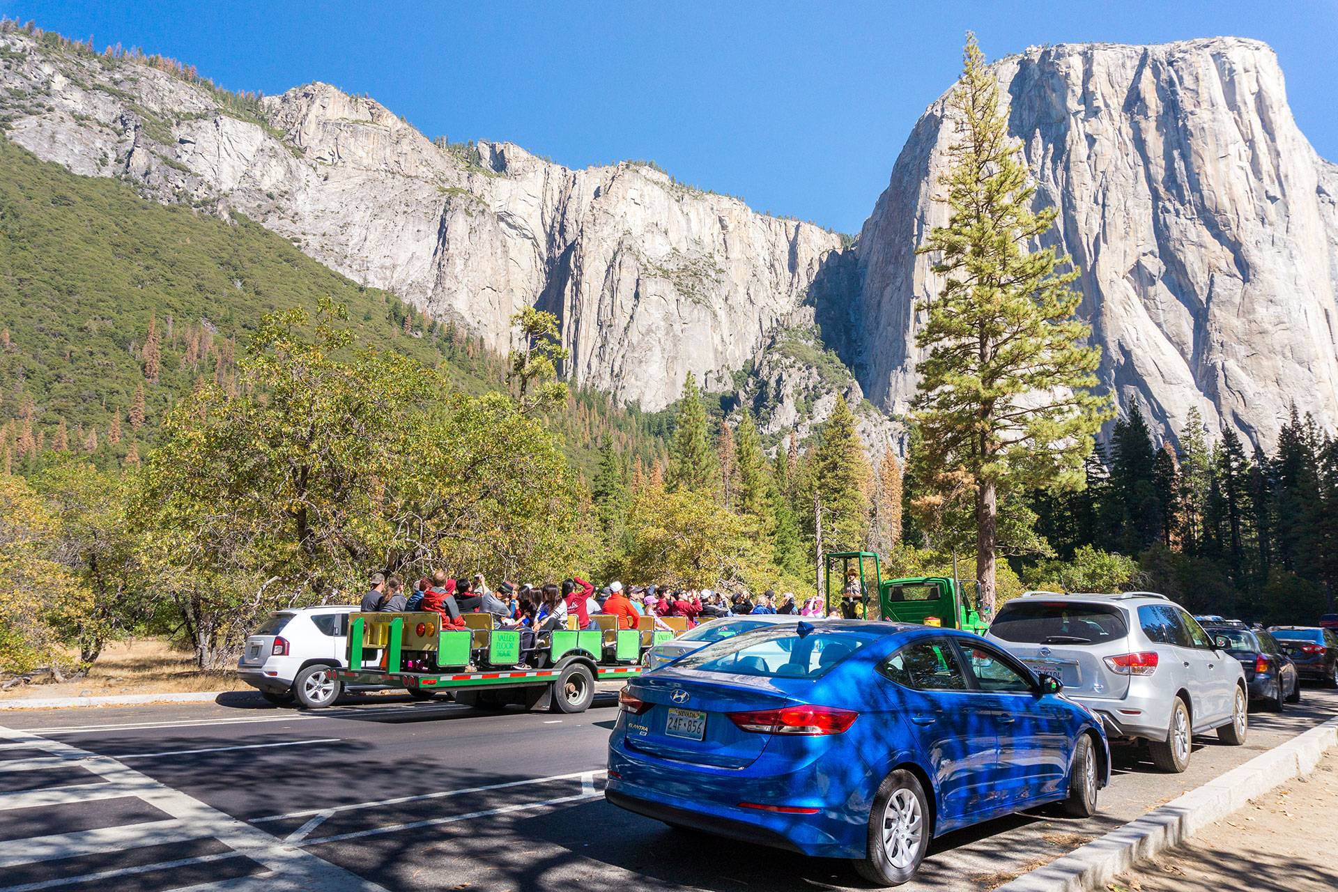 Yosemite National Park Crowds