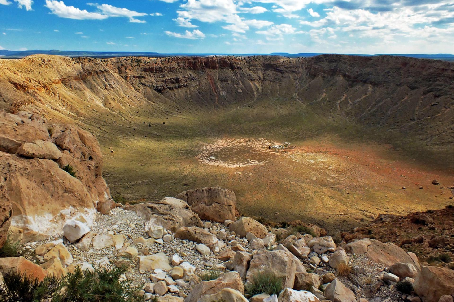 Meteor Crater in Winslow, Arizona