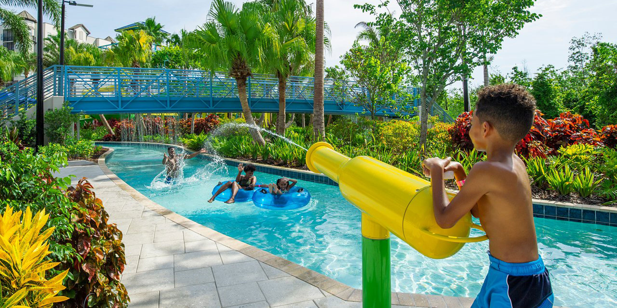 family resorts near me with water park