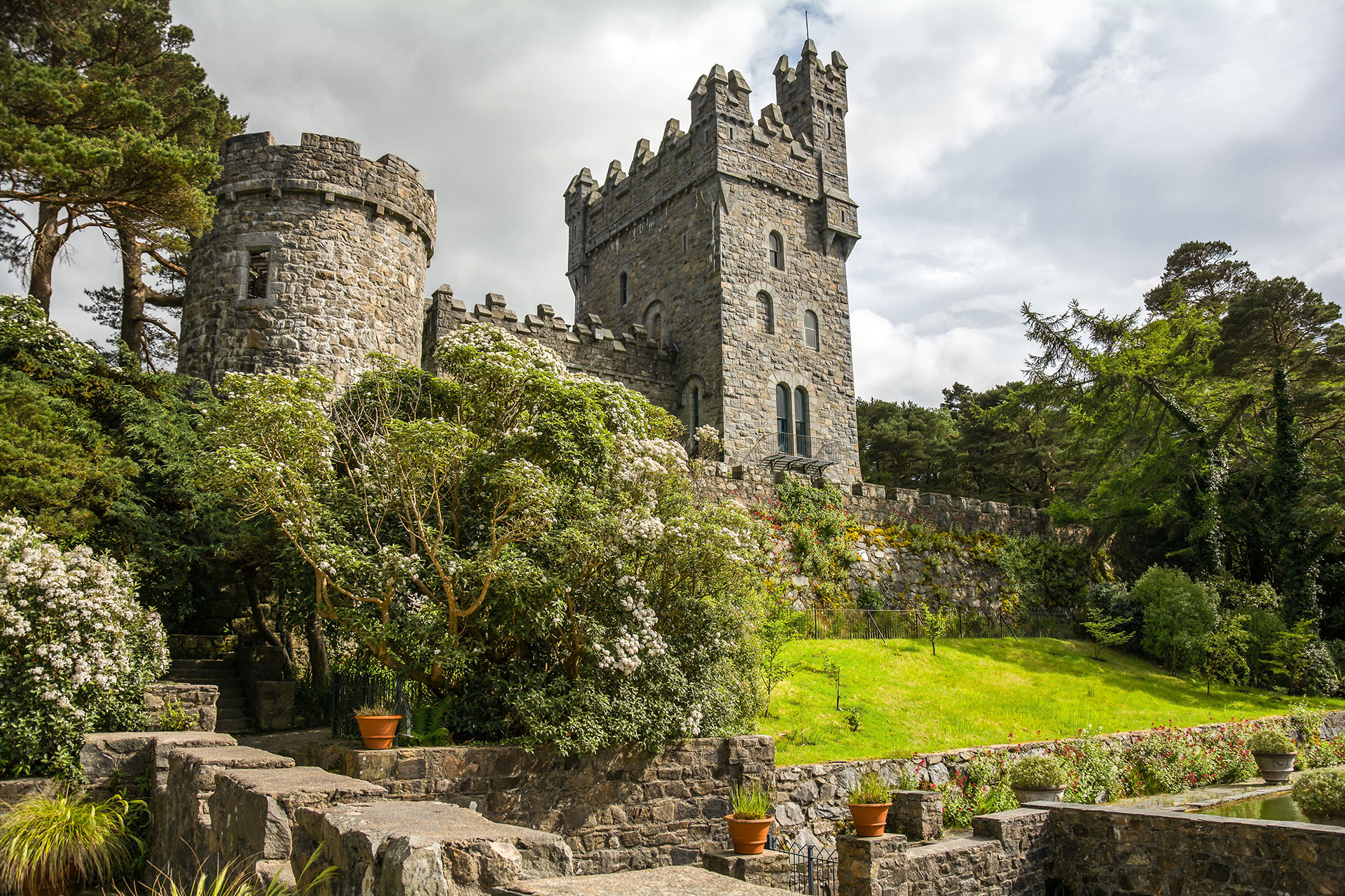 Glenveagh Castle in Glenveagh National Park