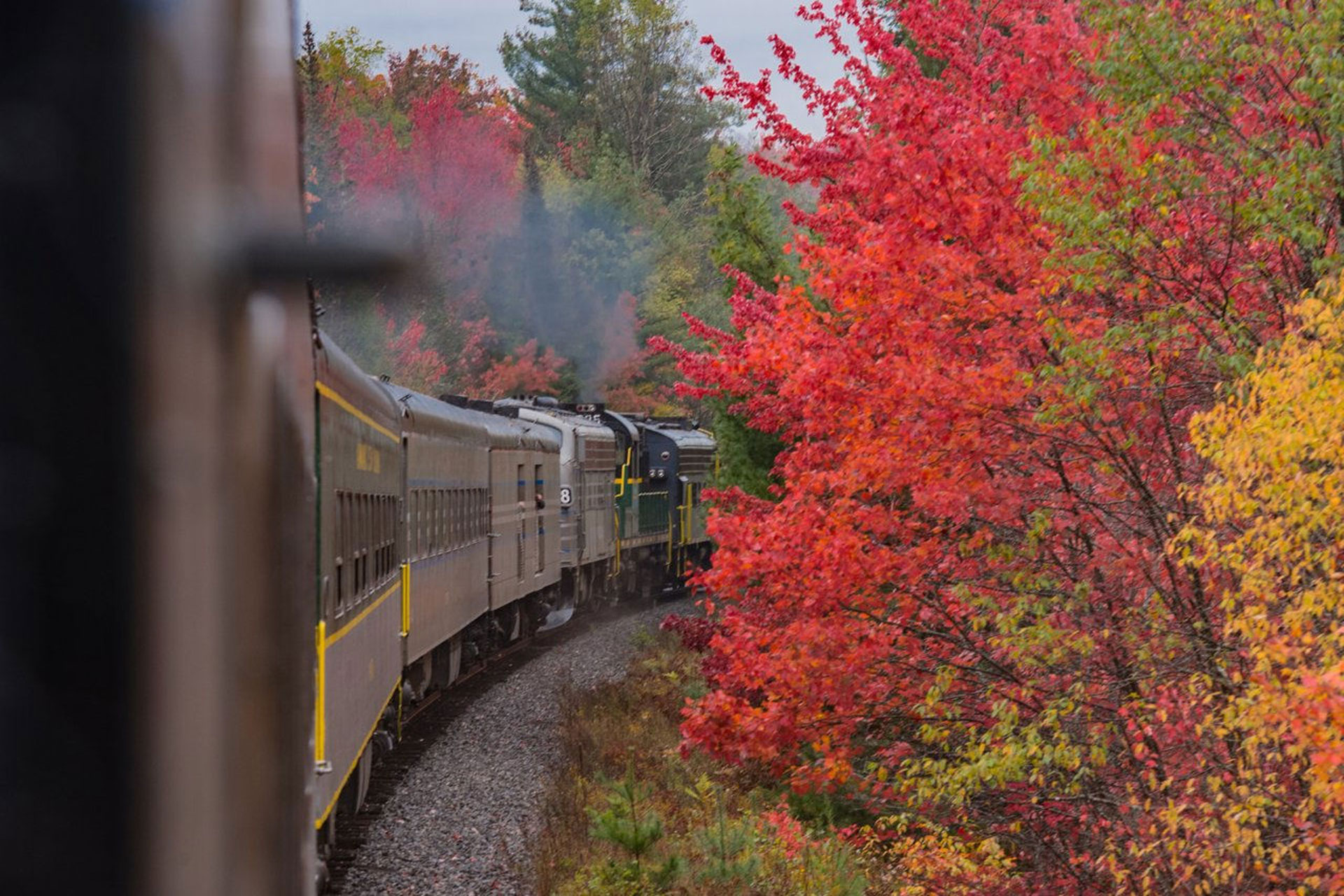 Adirondack Scenic Railroad in New York