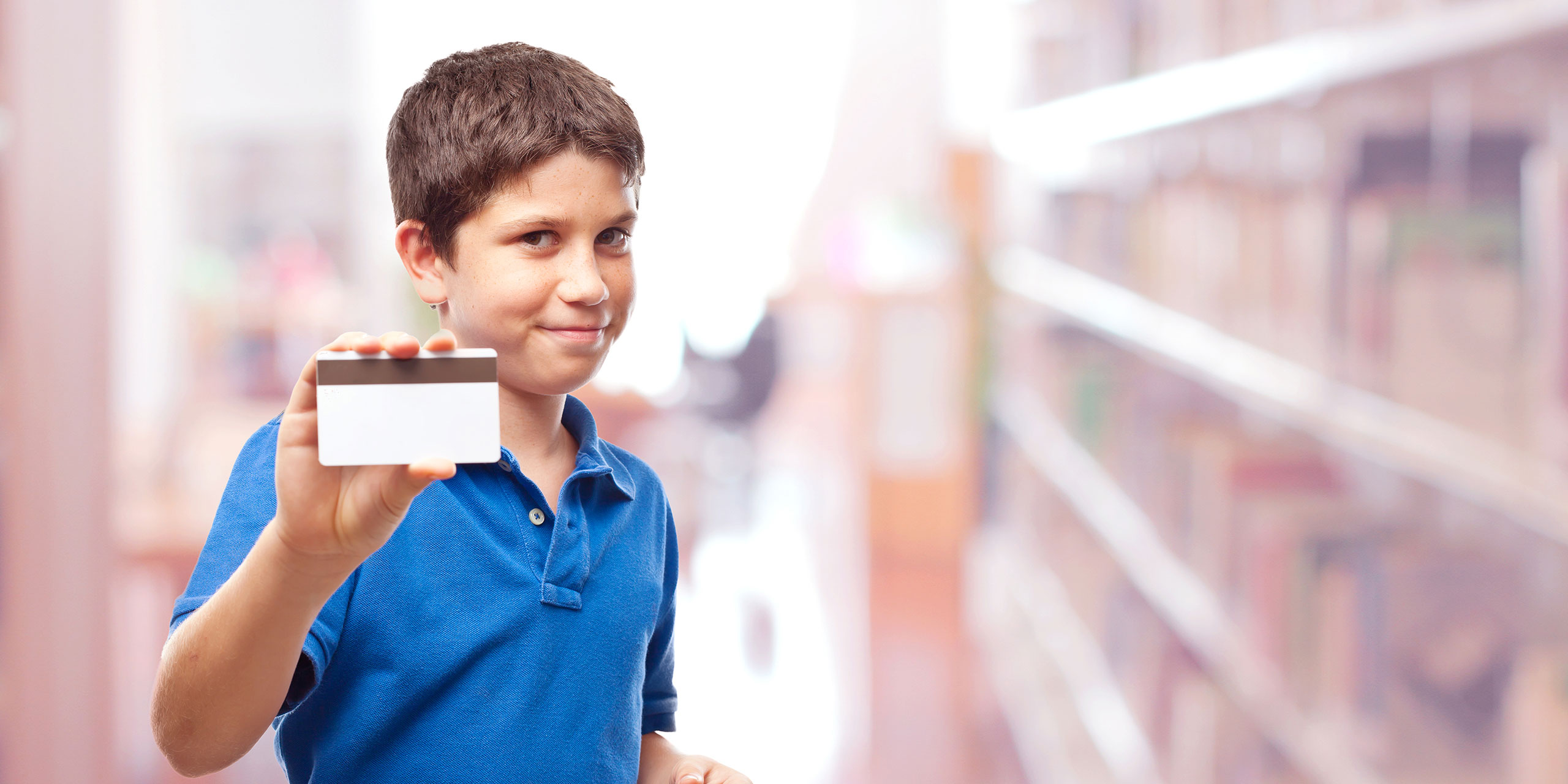 Boy With Library Card; Courtesy of Celig/Shutterstock.com
