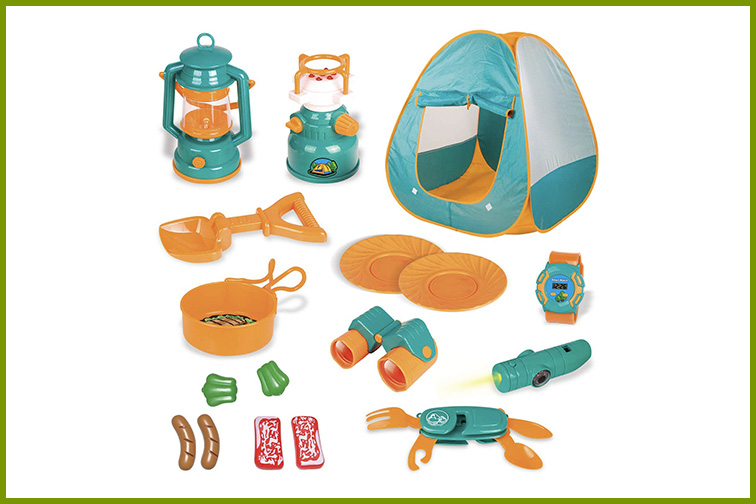 Fun Little Toys Camping Play Set; Courtesy of Amazon