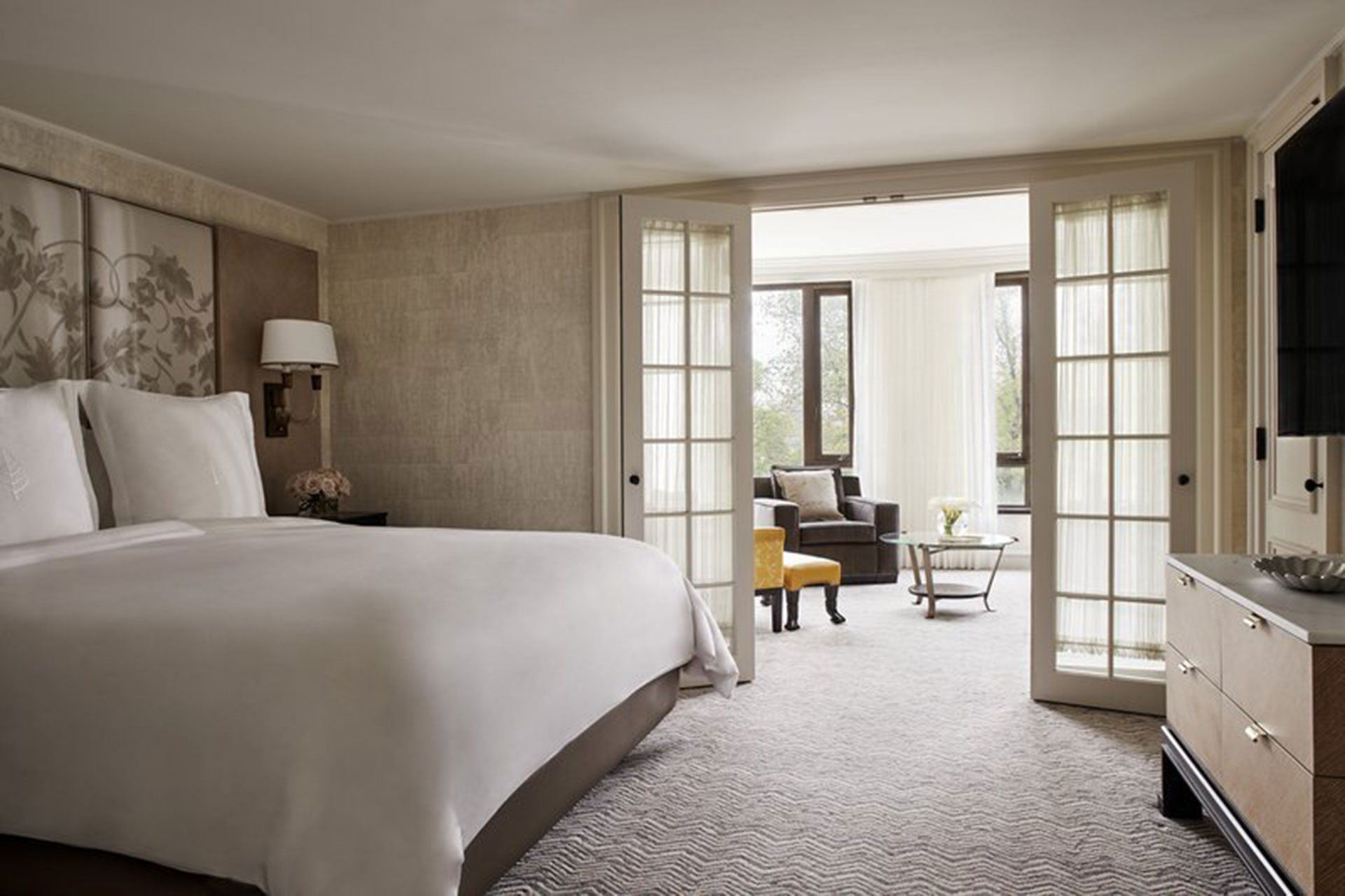 Suite at Four Seasons Hotel Boston; Courtesy of Four Seasons Hotel Boston