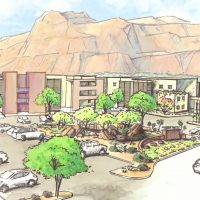 Rendering of Wyndham Destinations Resort to Open in Moab, Utah in 2020; Courtesy of Wyndham Destinations