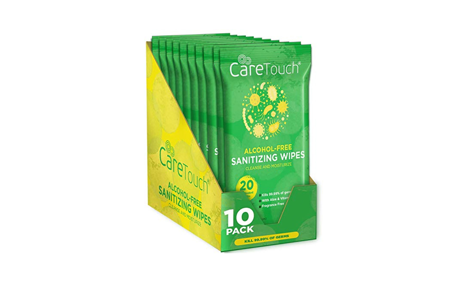 CareTouch Sanitizing Wipes; Courtesy of Amazon
