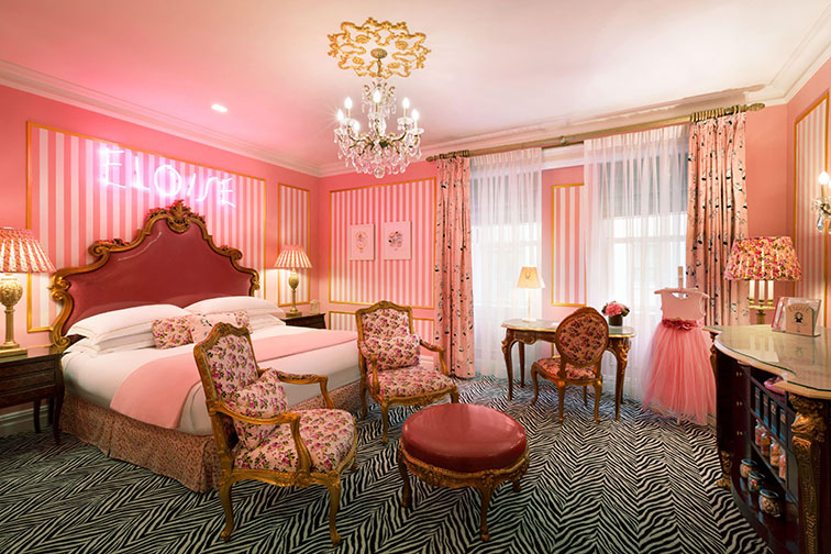 Eloise Suite at The Plaza Hotel in New York City