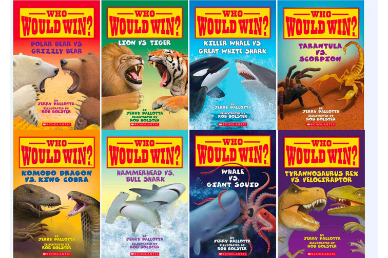 Who Would Win? Series Complete 12 Book Set ; Courtesy of Amazon