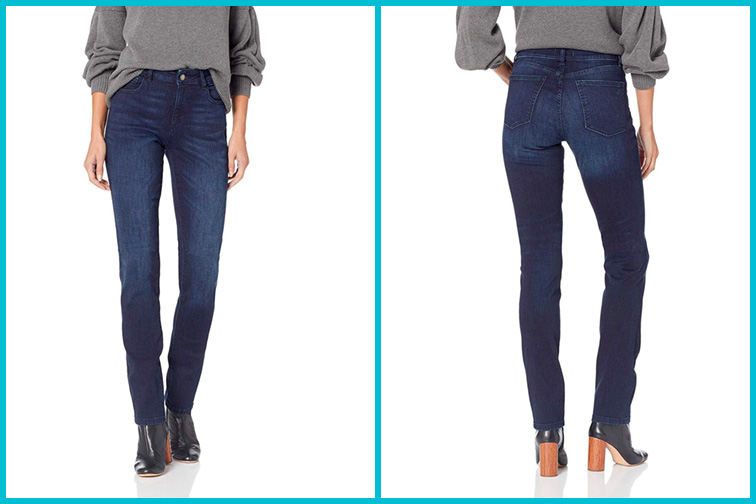 DL1961 Women’s Coco Curvy Slim Straight Jeans; Courtesy of Amazon