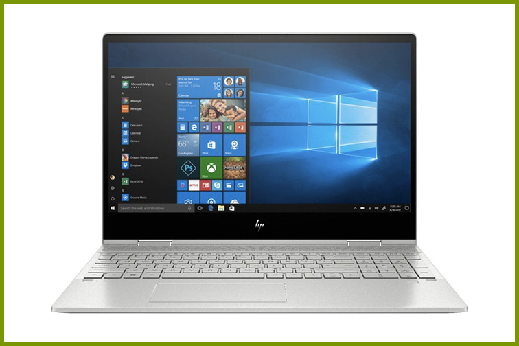 HP - ENVY x360 2-in-1 15.6" Touch-Screen Laptop; Courtesy of Best Buy