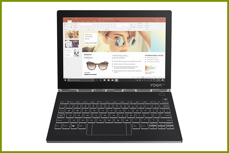 Lenovo - Yoga Book C930 2-in-1 10.8" Touch-Screen Laptop; Courtesy of Best Buy