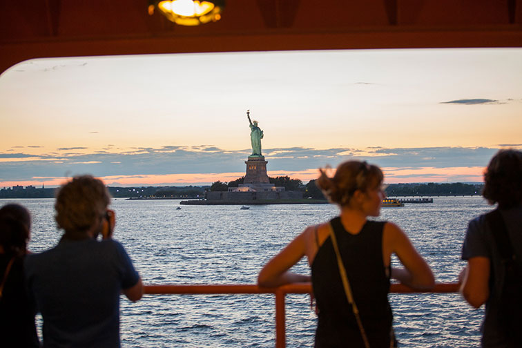 Staten Island Ferry in New York City