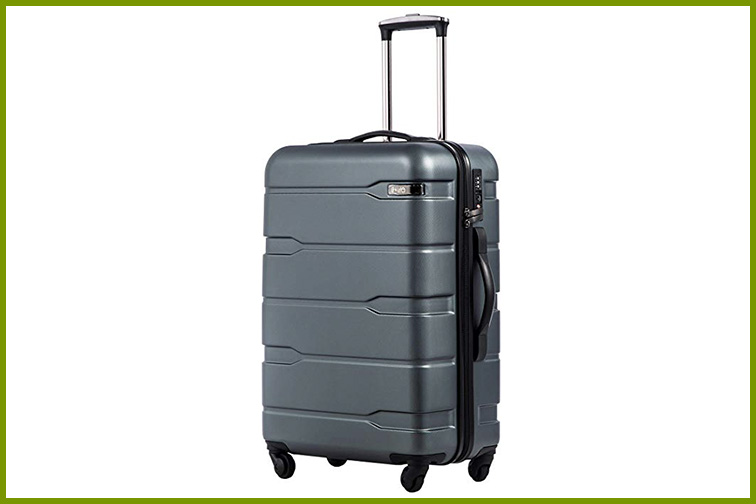COOLIFE Expandable 28-Inch Spinner Suitcase; Courtesy of Amazon
