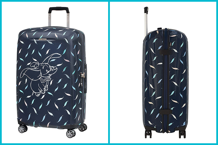 Samsonite Disney Luggage; Courtesy of Amazon