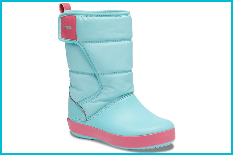 Crocs Kids' Lodgepoint Snow Boot; Courtesy of Crocs