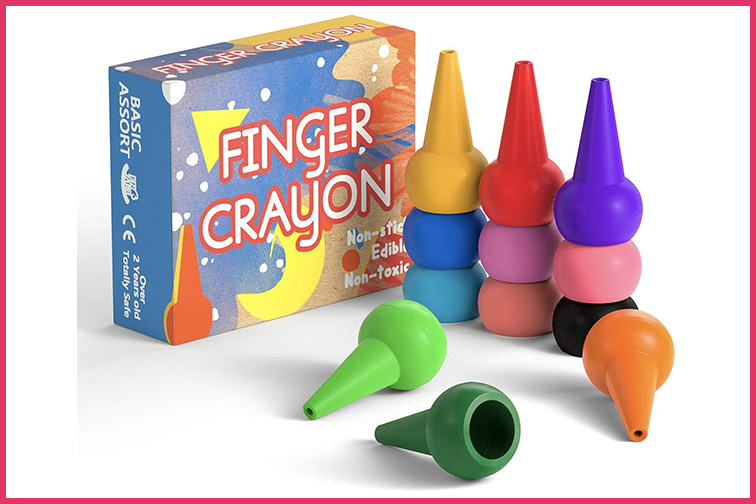 Finger Crayons ; Courtesy of Amazon