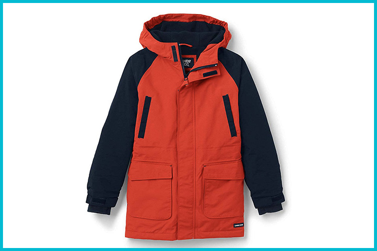 Lands' End Boys Squall Waterproof Winter Parka; Courtesy of Amazon