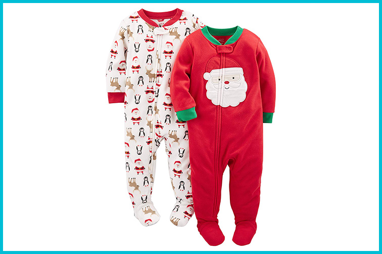 Simple Joys by Carter's Baby and Toddler Fleece Footed Pajamas; Courtesy of Amazon