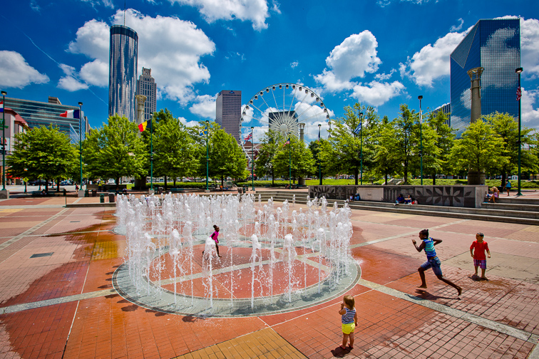 Centennial Olympic Park; Courtesy of Explore Georgia