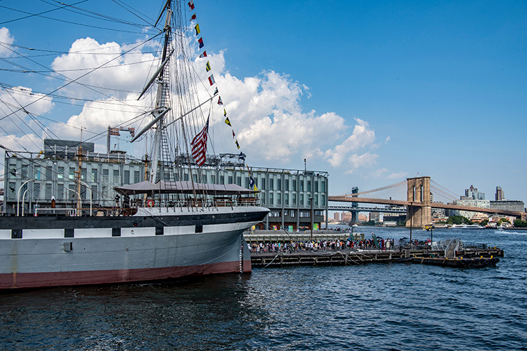 Transport Kids Back in Time at Seaport District and at the South Street Seaport Museum ;Courtesy of NYC & Company