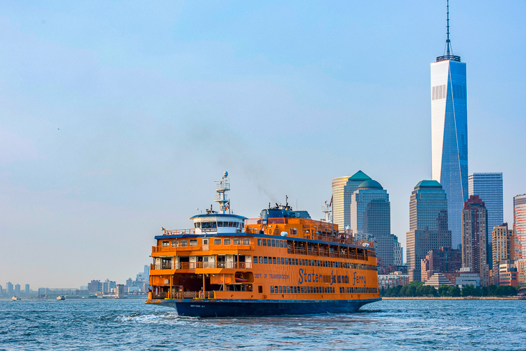 Ride the Staten Island Ferry  ;Courtesy of NYC & Company