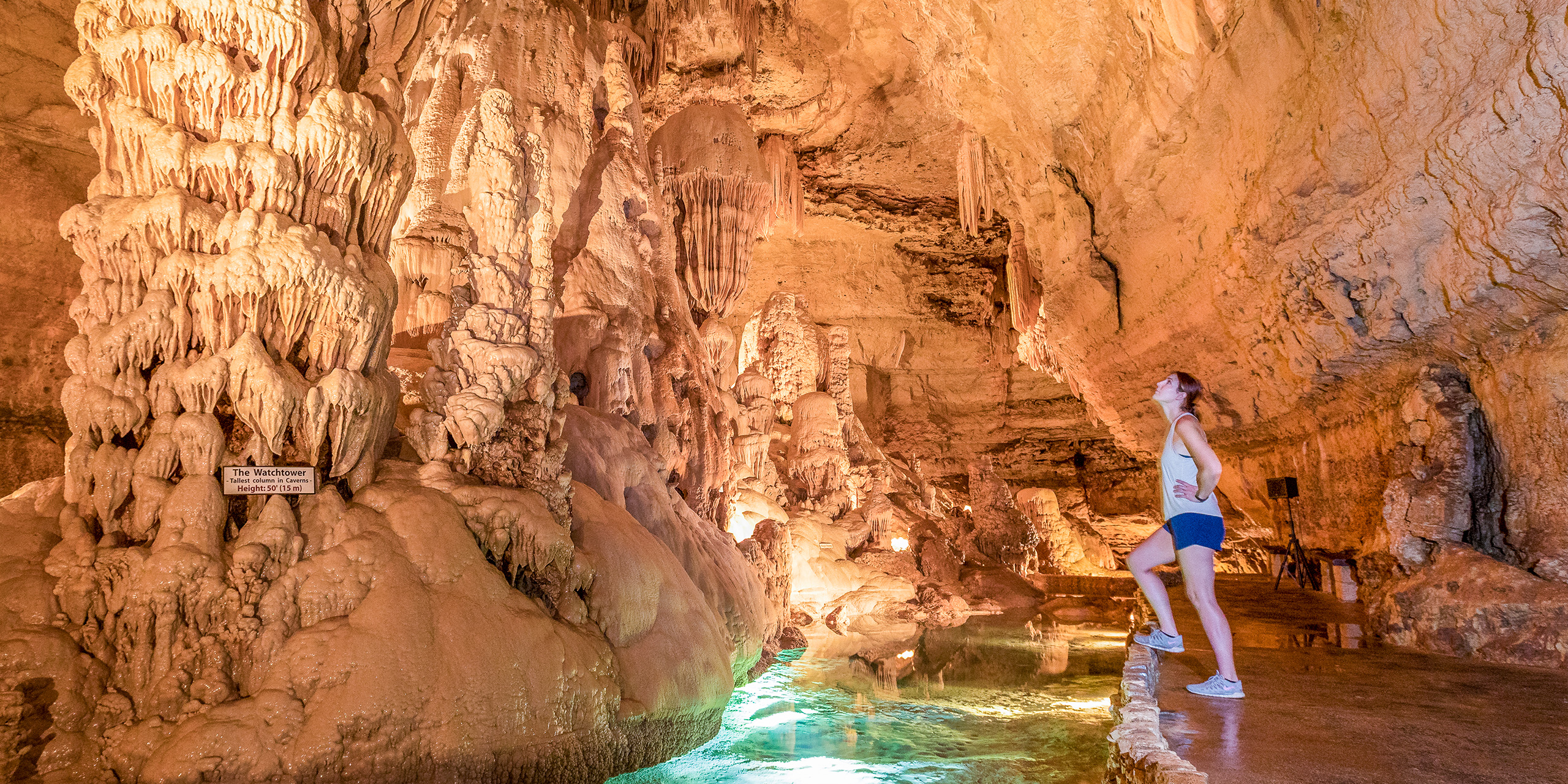 Natural Bridge caverns in; Courtesy of Travel Texas