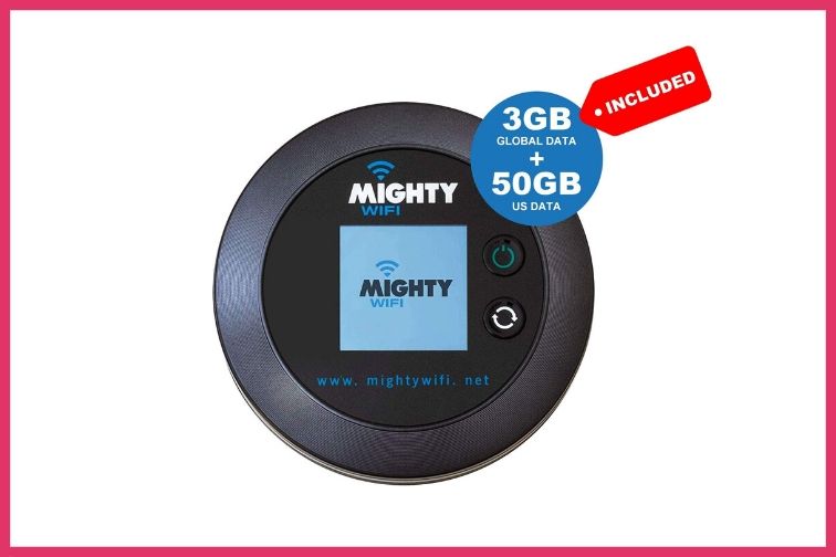 MightyWifi Worldwide High-Speed Hotspot; Courtesy of Amazon