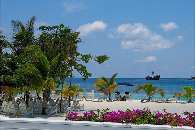 Mahogany Bay, Roatán, Honduras; Courtesy Carnival Cruise Line